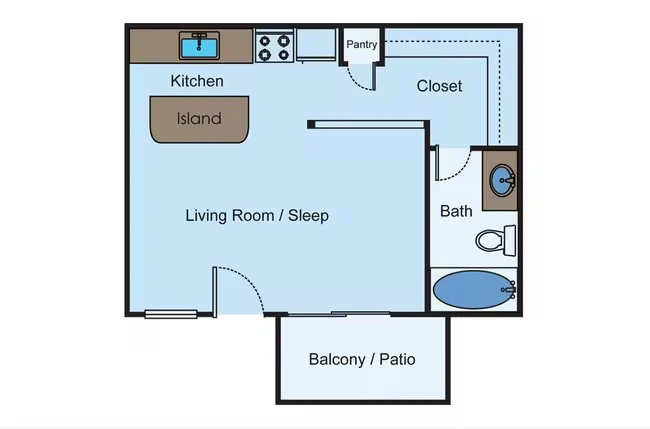 E1 2107 floor plan